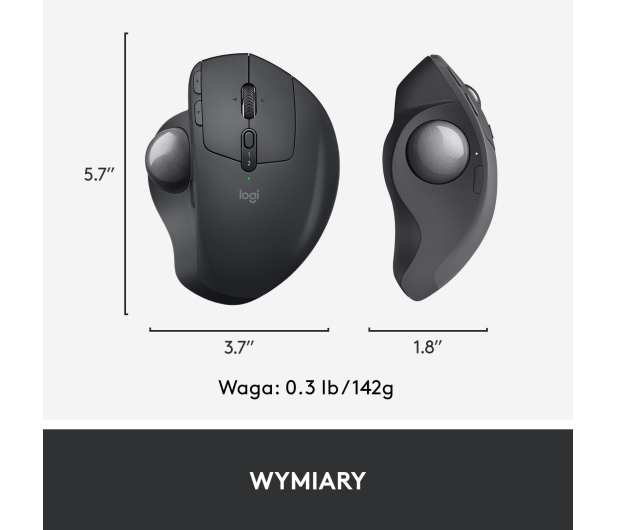 LOGITECH MX Ergo 910-005179 Trackball bezprzewodowy - 388627 - zdjęcie 10